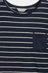Marks & Spencer Cotton Mid Length Nightdress - Navy Mix — thumbnail 3